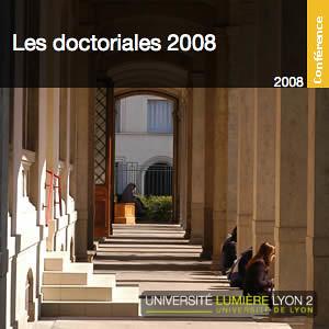 Journée Doctoriales 2008: Journée Doctoriales 2008