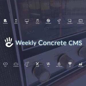 週刊 Concrete CMS