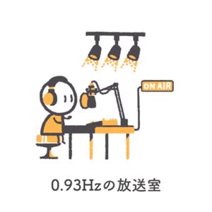 0.93Hzの放送室