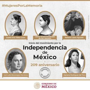 Mujeres de la Independencia