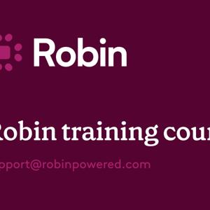 Robin training course