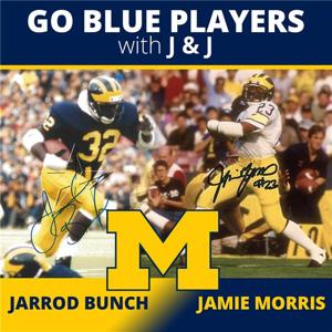 Go Blue Players with J & J
