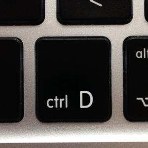 CTRL-D