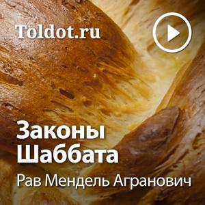 Рав Мендель Агранович  — Законы Шабата по книге Шмират Шабат Кеильхата