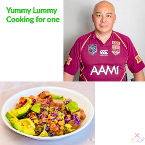 The Yummy Lummy Cooking for one podcast