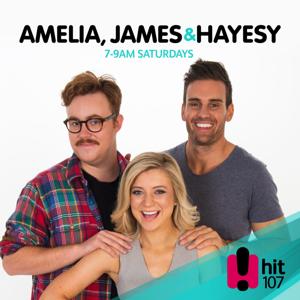 Weekend Breakfast with Amelia, James and Haysey Catchup - hit107 Adelaide - Amelia Mulcahy, James McCann & Andrew Hayes