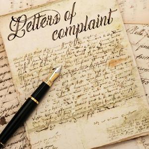 Letters of complaint