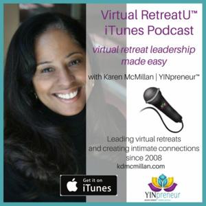 VirtualRetreatU with Karen McMillan