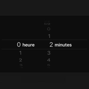 Deux minutes avant de dormir