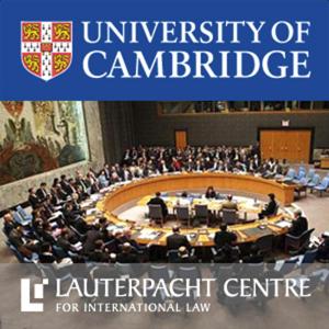 LCIL International Law Seminar Series by Cambridge University