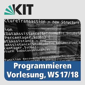 Programmieren, WS17/18, Vorlesung