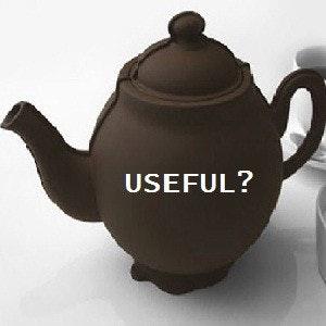 Useful as a Chocolate Teapot