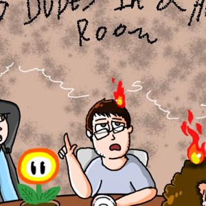 Three Dudes in a Hot Room