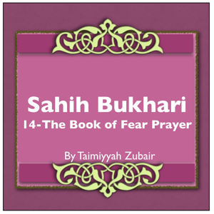 Sahih Bukhari The Book Of Fear Prayer by Taimiyyah Zubair