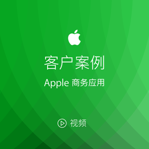 Apple 商务应用客户案例