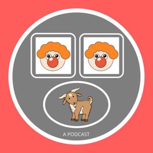 Two Clowns and a Goat