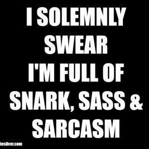 Snark, Sass, & Sarcasm