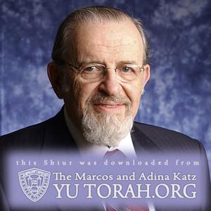 YUTORAH: R' Norman Lamm -- Recent Shiurim