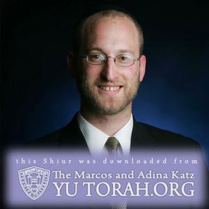 YUTORAH: R' Assaf Bednarsh -- Recent Shiurim