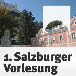 Erste Salzburger Vorlesung mit Dan Diner