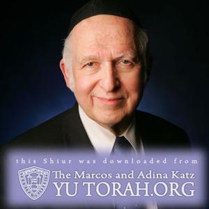 YUTORAH: R' Dr. Aharon Lichtenstein -- Recent Shiurim