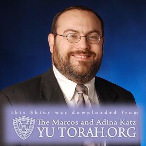 YUTORAH: R' David Hirsch -- Recent Shiurim