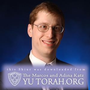 YUTORAH: R' Jeremy Wieder -- Recent Shiurim