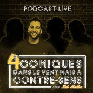 4 Comiques dans le vent mais à contre sens by Seb Mellia