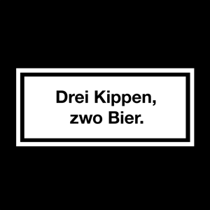 Drei Kippen, zwo Bier