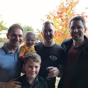 Funky Baz And Face. Three Brothers Talking Footy.