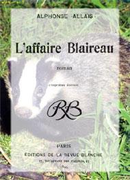 L'Affaire Blaireau par Alphonse ALLAIS - production Éditions de L'À Venir