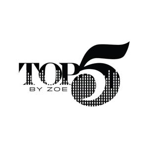 Top 5 : By Zoe