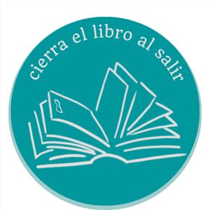 Cierra el libro al salir