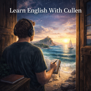 Learn English by audiobook or video with Cullen at eattmag.com