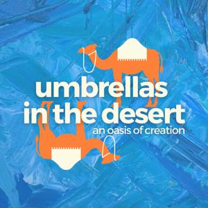 Umbrellas in the Desert