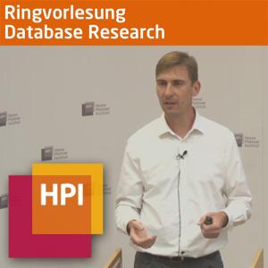 Ringvorlesung - Database Research (WT 2021/22) - tele-TASK