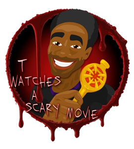 T Watches A Scary Movie