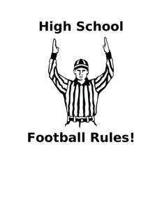 High School Football RULES! by matteg