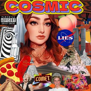 Cosmic Peach by Julia Hamilton