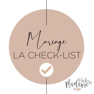 Mariage : la check-list