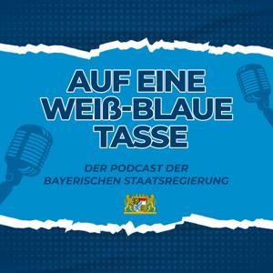 Auf eine weiß-blaue Tasse by Bayern.de