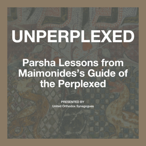 Unperplexed: Parsha Lessons from Maimonides's Guide of the Perplexed