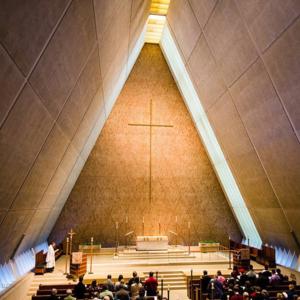 Morning Chapel from Kramer Chapel