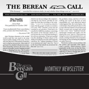 Berean Call Newsletter by Dave Hunt and T.A. McMahon