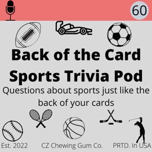 Back of the Card Sports Trivia Podcast