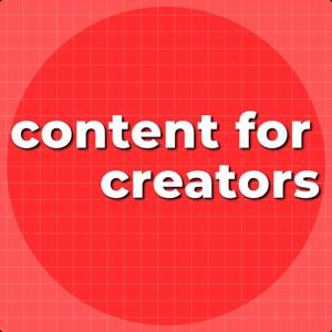 Content For Creators with Sagnik Basu