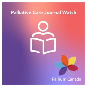 Palliative Care Journal Watch