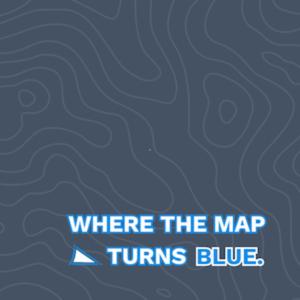 Where the Map Turns Blue