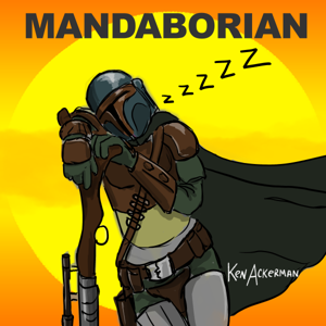 Mandaborian on The Mandalorian by Silver Sleeper Productions LLC