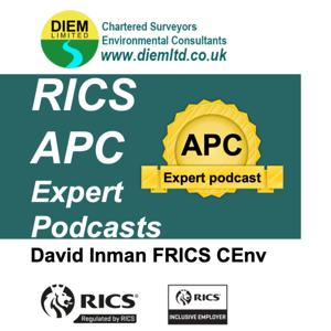 RICS APC Expert Podcasts by David Inman FRICS CEnv